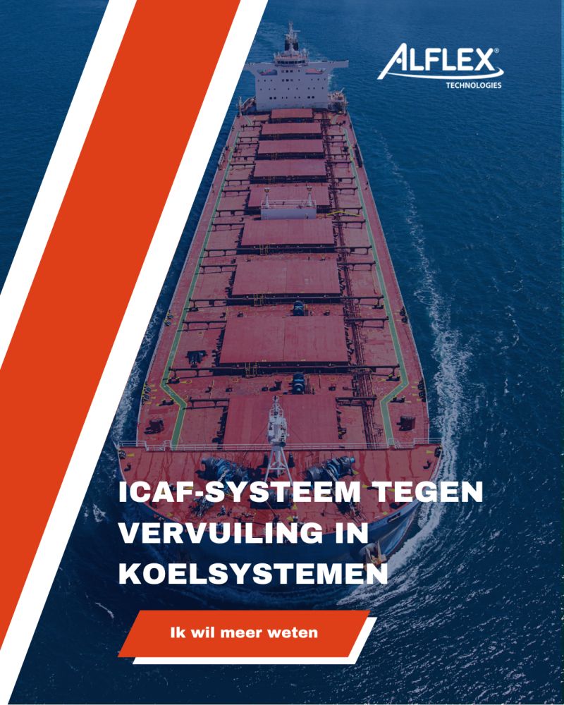 ICAF anti-fouling: continue bescherming voor koelsystemen in de beroepsvaart